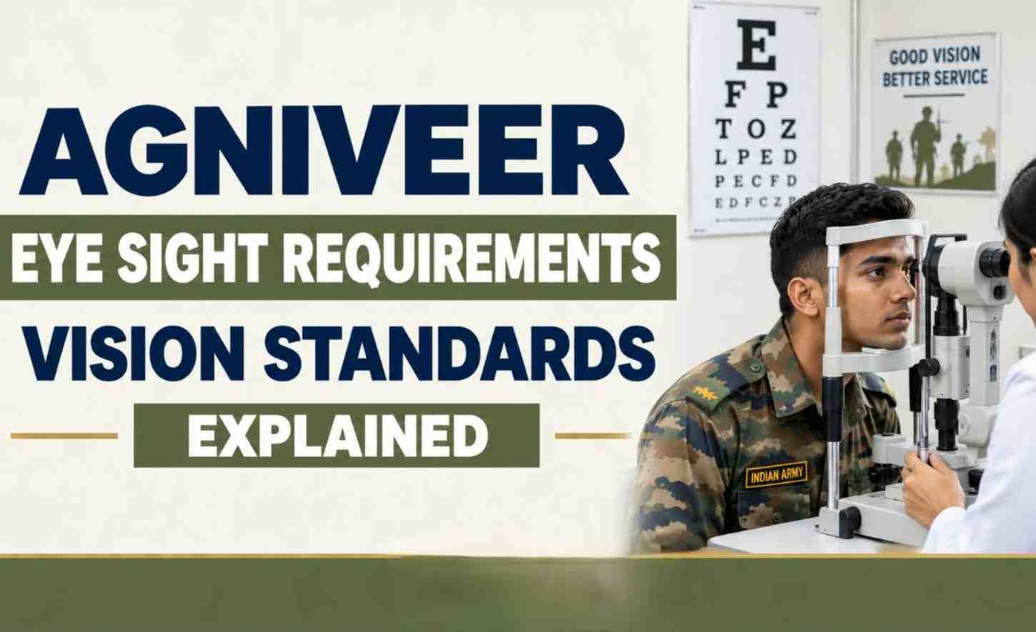 AGNIVEER EYE SIGHT REQUIREMENTS — VISION STANDARDS EXPLAINED