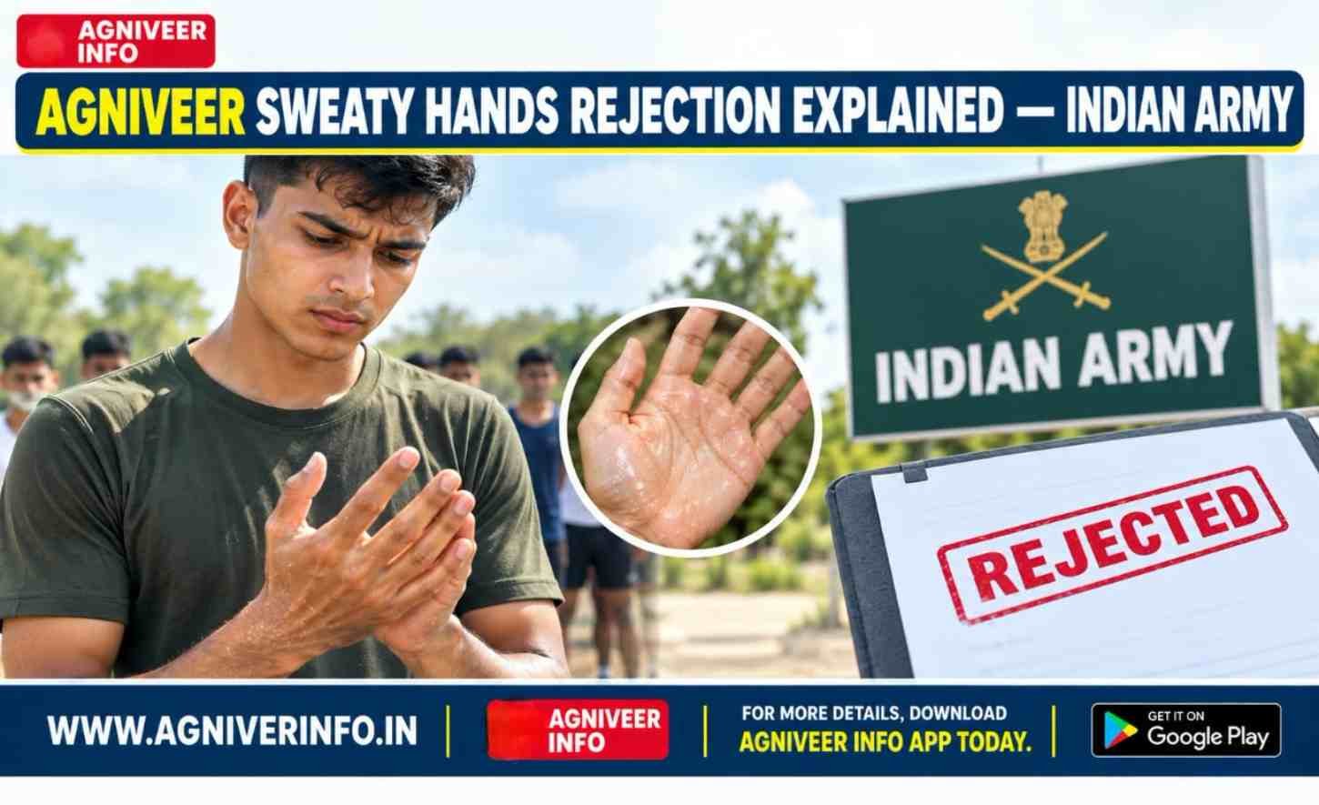 SWEATY HANDS