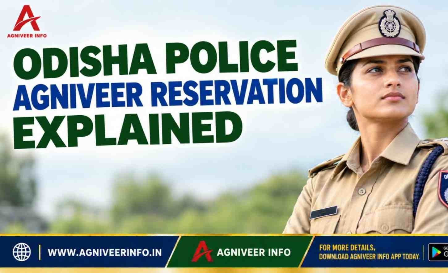 ODISHA POLICE AGNIVEER RESERVATION EXPLAINED