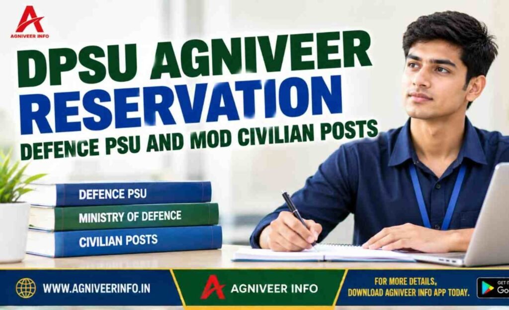 DPSU AGNIVEER RESERVATION